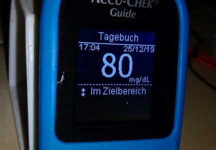 Der Blutzucker und der erste Weihnachtstag