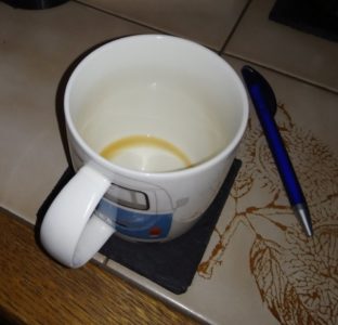 Das Morgendesaster in 4 Bildern...