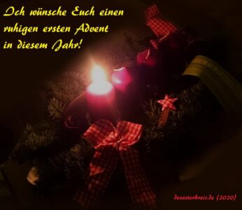 Der 1. Advent 2020