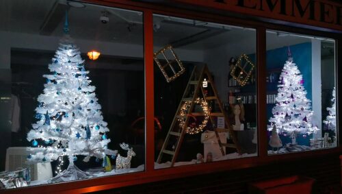 Weihnachtliches Schaufenster