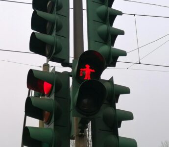 Grubenlampen-Ampelmännchen