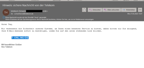 Dreck per Mail