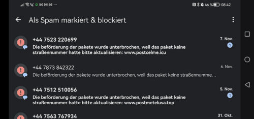 Müll kann auch per SMS kommen