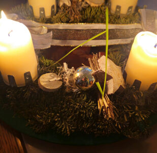 Da wird der Adventskranz noch lebendiger