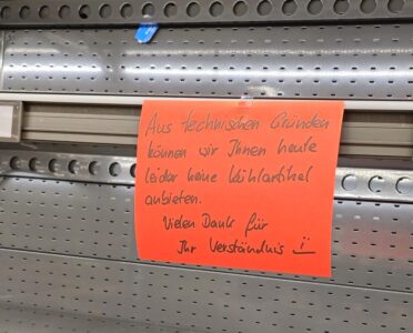 Nur eben einkaufen ...