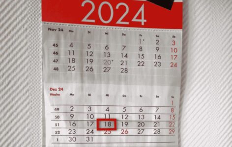 Kurzjahreskalender