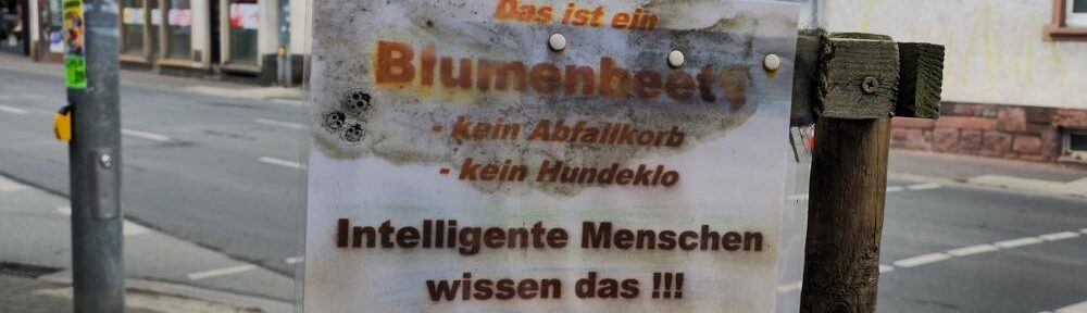 Intelligente Menschen wissen das