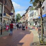 Dinslaken, Einkaufsstraße.