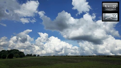 So kann ein Himmel aussehen!