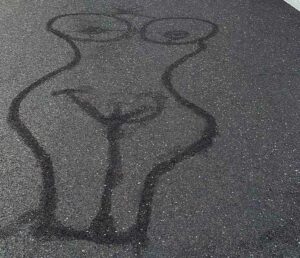 Asphaltkunst?