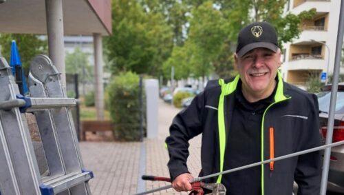 Na, wenn doch eine Hand gebraucht wird?