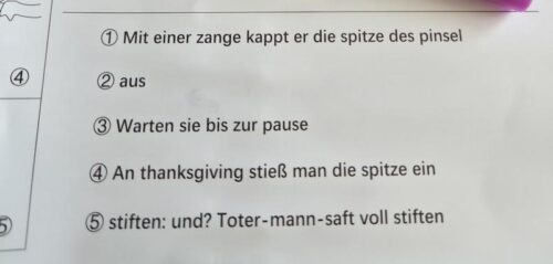 Und du denkst nur noch "WTF?"
