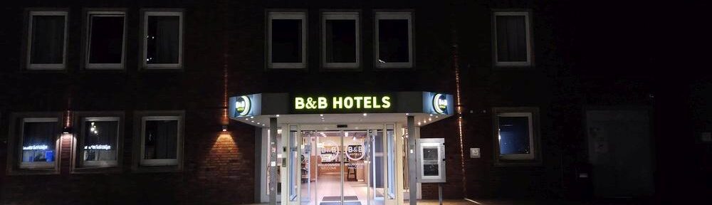 Blick auf das B&B HOTEL Duisburg Hbf-Nord am Hauptbahnhof in Duisburg