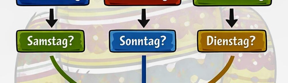Wenn Ostern den inneren Kalender schreddert, darf die KI den Rest zusammensammeln. 😁