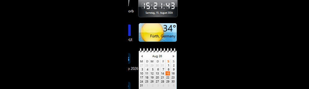 34 Grad um 15:21 Uhr in Fürth. Heiß war es definitiv, aber gemessen ist eben etwas anderes als vorhergesagt. ;-) Eigener Screenshot.