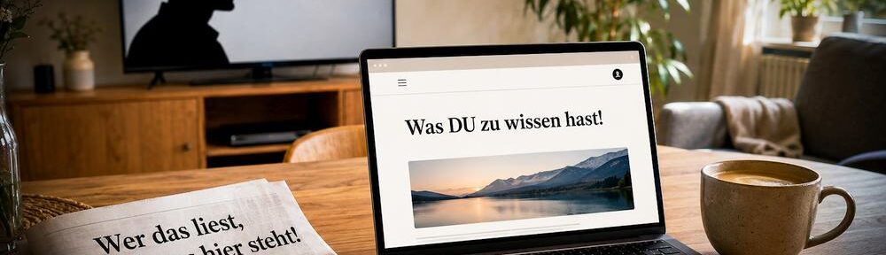 Was WIR denken, was DU zu wissen hast! (realisiert mit KI)