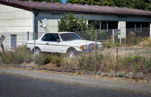 Ein Mercedes C 123 als Futter für den Retrofimmel.