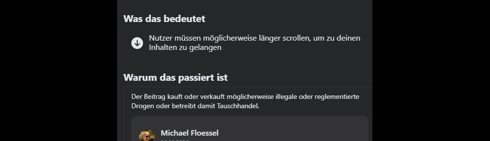 Wenn Meta meint zu wissen, was DU sehen darfst!