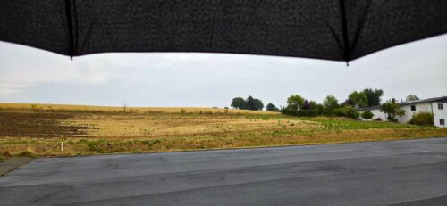 Das ist er mal, der Regen 😉