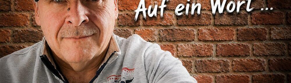 Auf ein Wort, denn Politik ist im Moment eben auch Alltag. Der Hintergrund ist KI, ich bin echt.