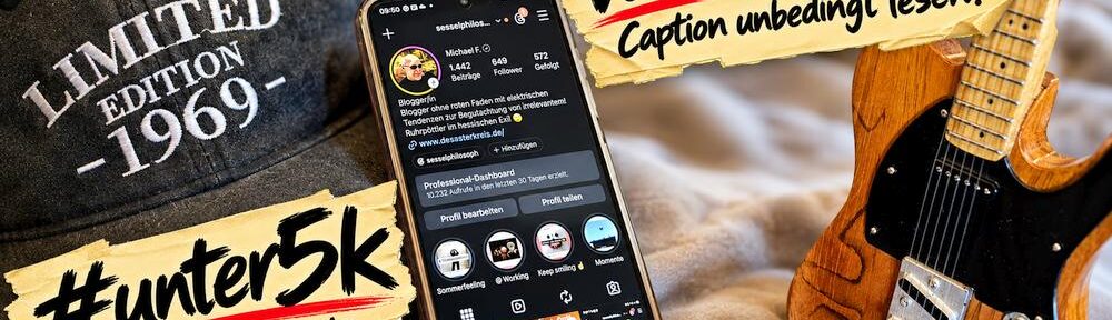 #unter5k: Kleine Instagram-Accounts sollen sich zeigen, ohne Follow4Follow und ohne Pflichtprogramm.