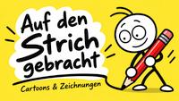 Auf den Strich gebracht: Strichmännchen mit Zeichenstift, Cartoons und animierte Alltagsszenen im Desasterkreis